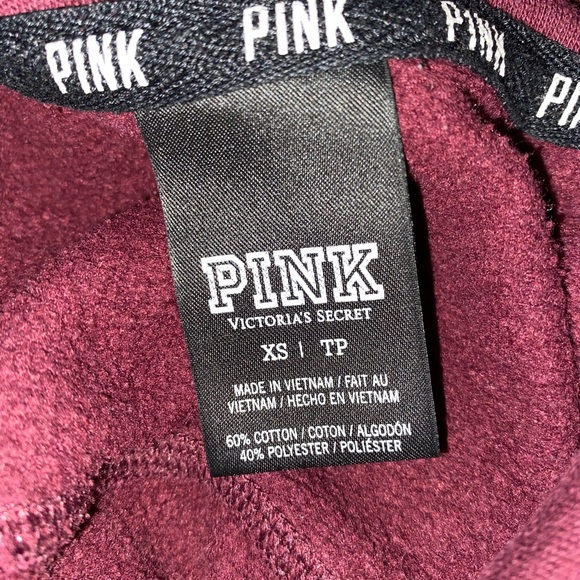 maroon hoodie - Picture 2 of 2